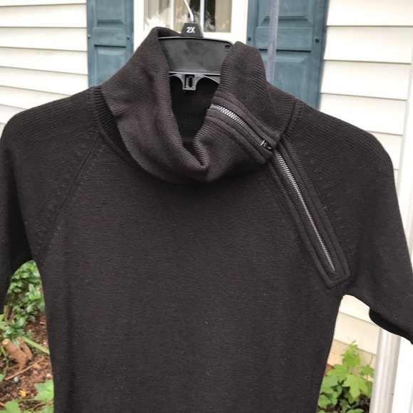 NWOT Ellen Tracy collar zip dress - Picture 2 of 3